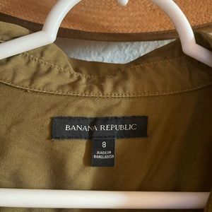 olive green utility romper